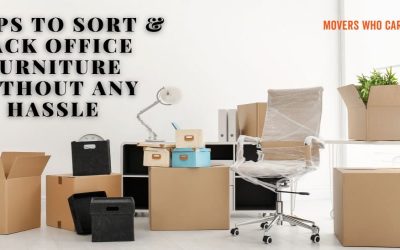 8 Tips To Sort & Pack Office Furniture Without Any Hassle