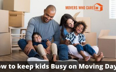 How to keep kids Busy on Moving Days?