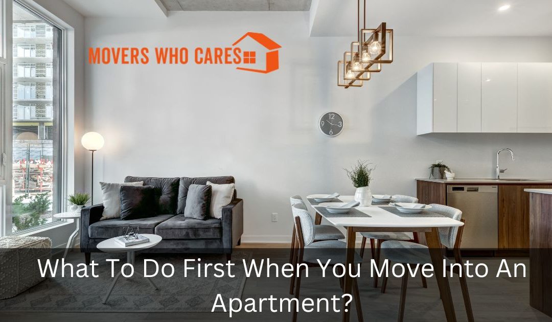 Move Into An Apartment