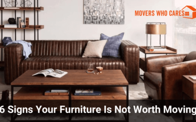 6 Signs Your Furniture Is Not Worth Moving