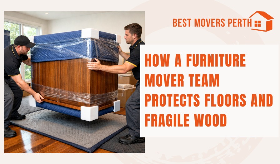 How a Furniture Mover Team Protects Floors and Fragile Wood